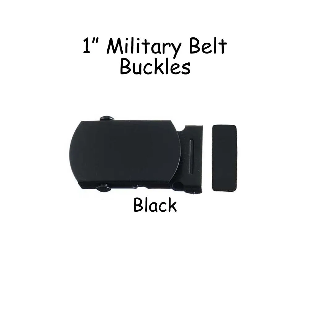 1" Military Belt Buckles