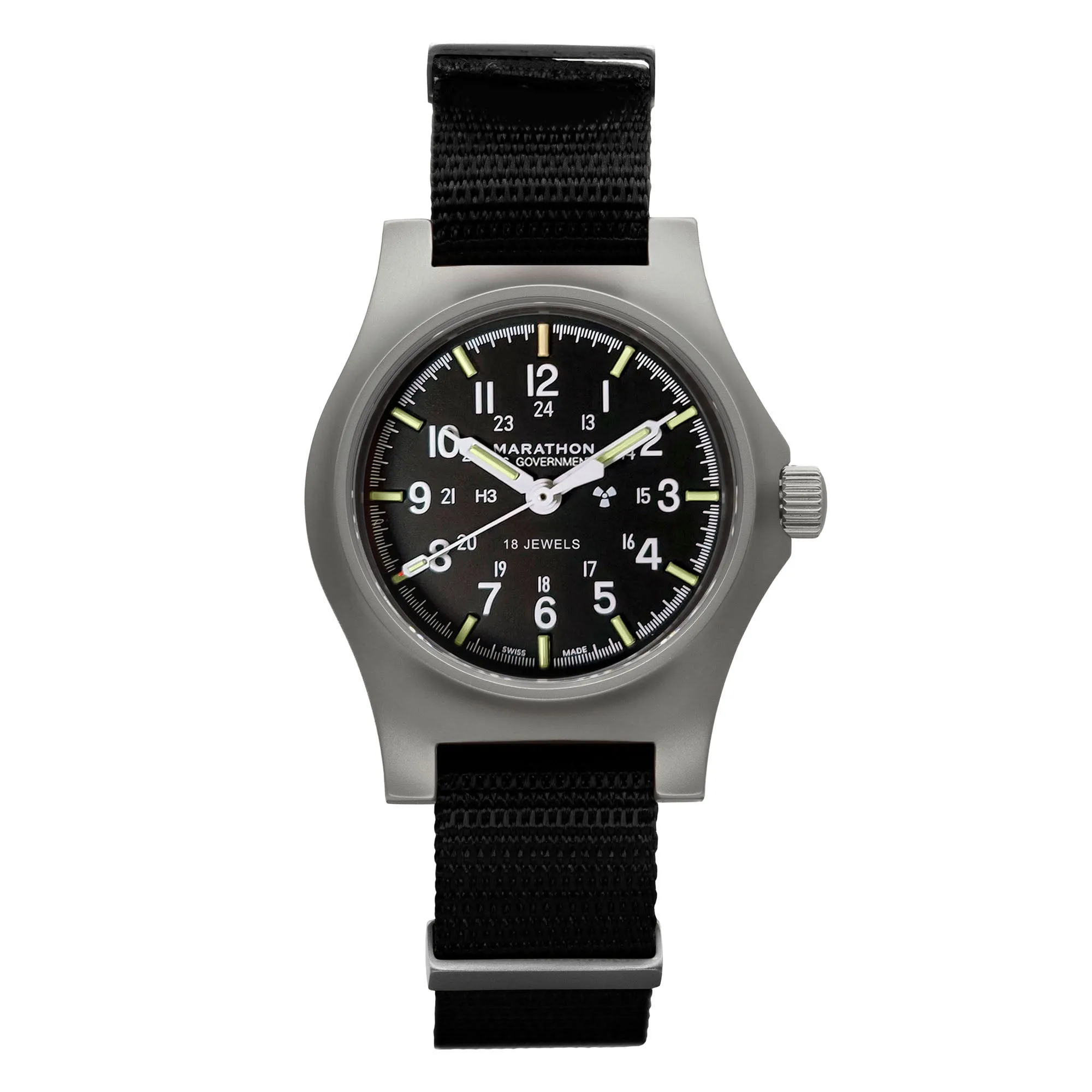 36mm Officer's Mechanical (GPM) on Nylon DEFSTAN