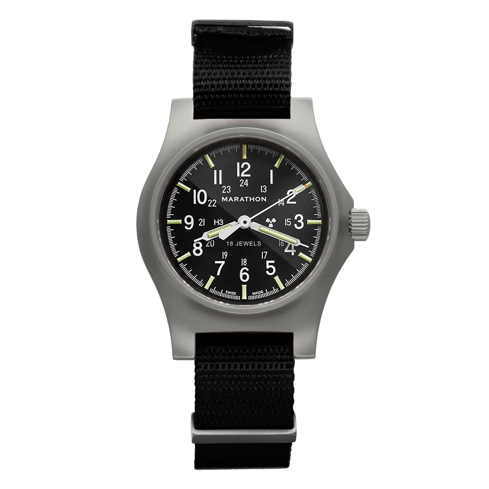 36mm Officer's Mechanical (GPM) on Nylon DEFSTAN