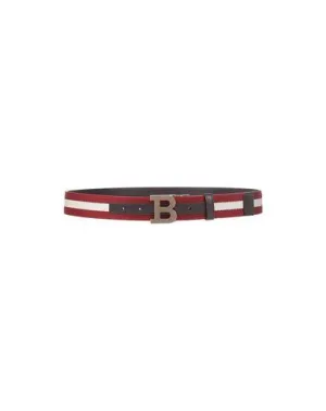 Bally Man Belt Red 38 inches