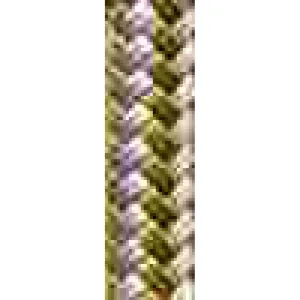 Braided Nylon Dock Line with eye-3/8" x 20' Gold