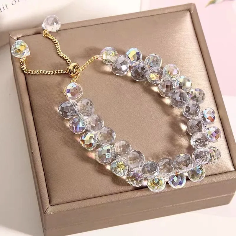 Brilliant and Dazzling Beaded Bracelet