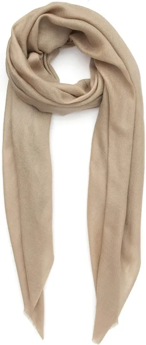 Cashmere Scarf Made in Kashmir (Gift Pack) Merino Wool Silk Cashmere Large Superfine Pashmina Unisex