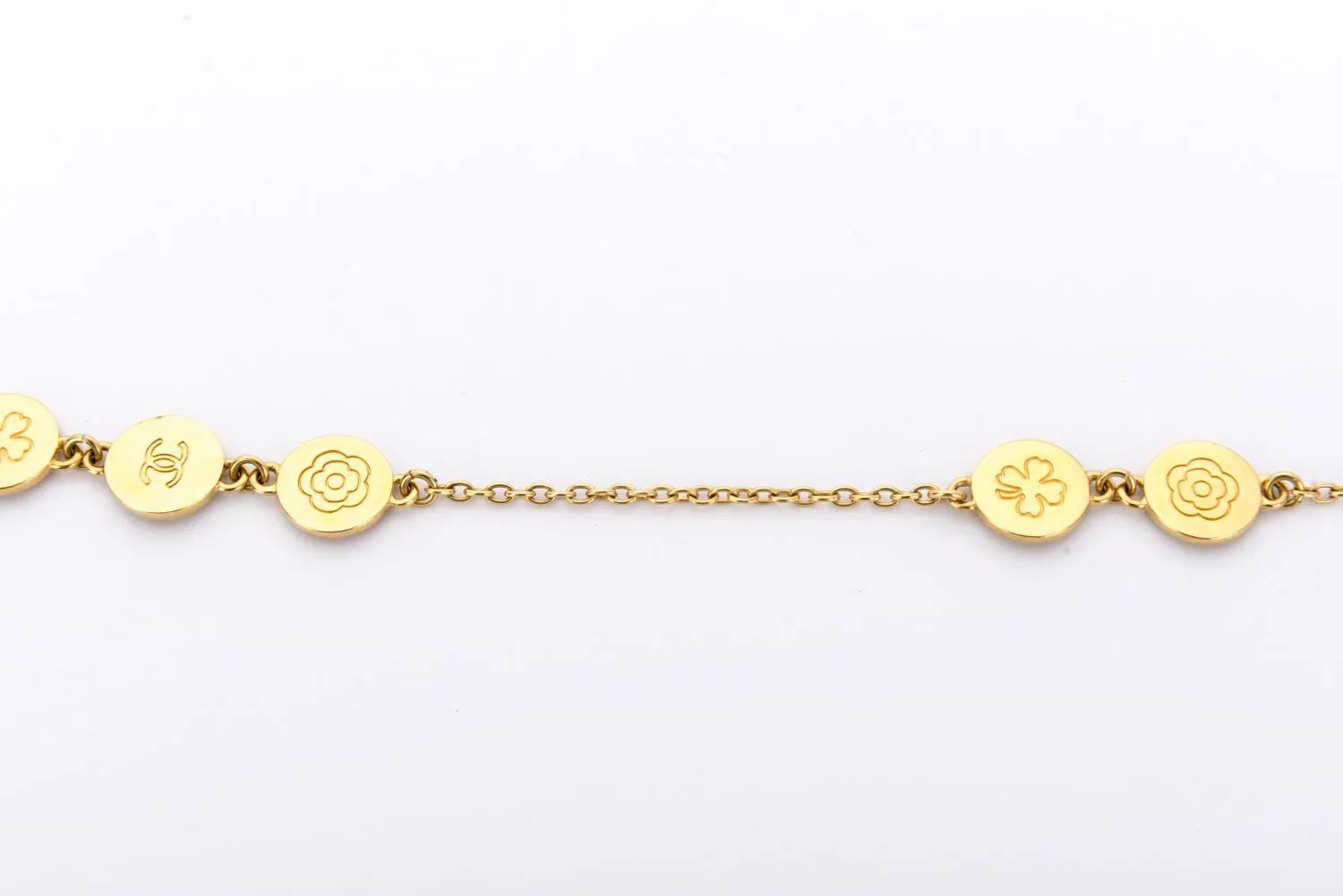 Chanel Vintage Coco Camellia Necklace, no Dust Cover & Box