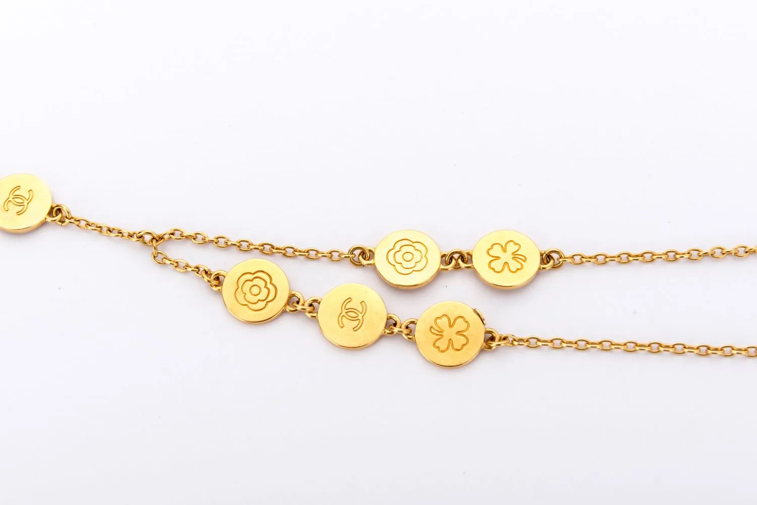Chanel Vintage Coco Camellia Necklace, no Dust Cover & Box