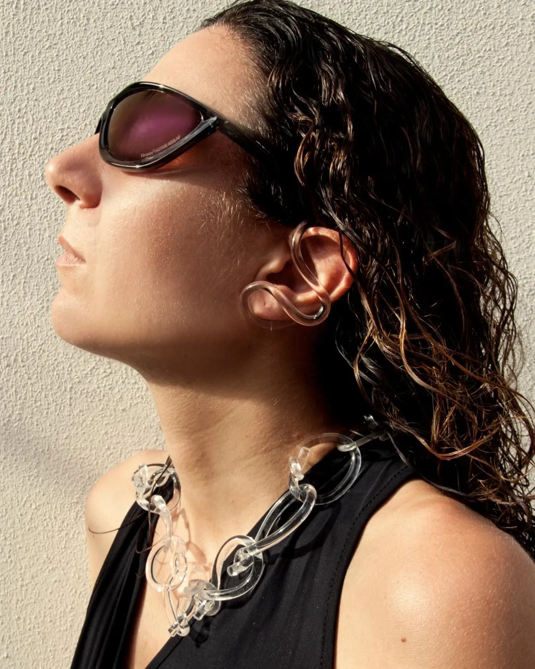 Clear Chain Necklace