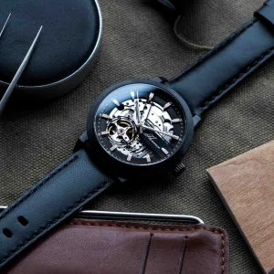 CUSTOM Mechanical Watch with applied indices | 38mm | EONIQ PB102-F