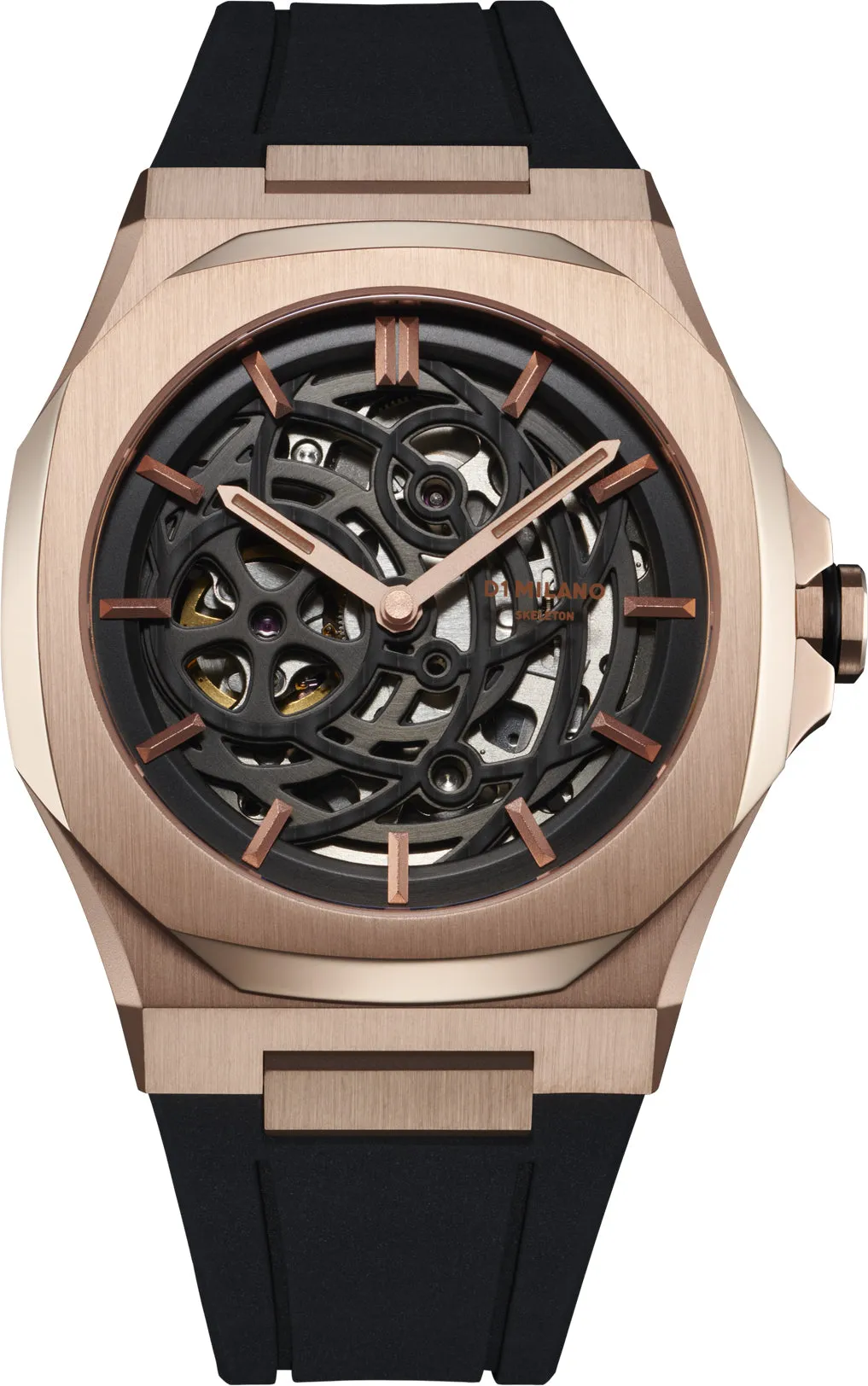 D1M Watch Skeleton Rose Gold