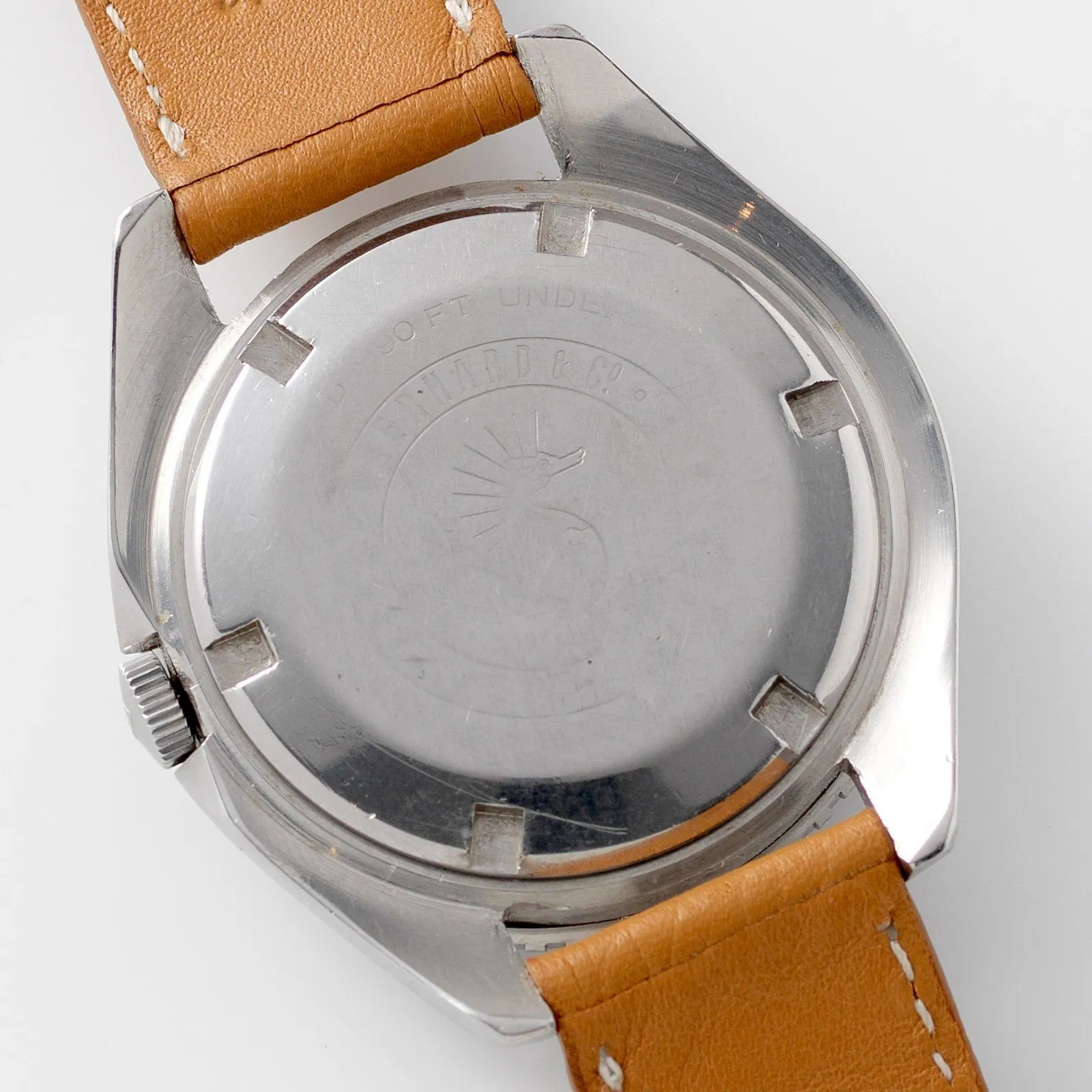 Eberhard Scafograf 300 Black Gilt Dial
