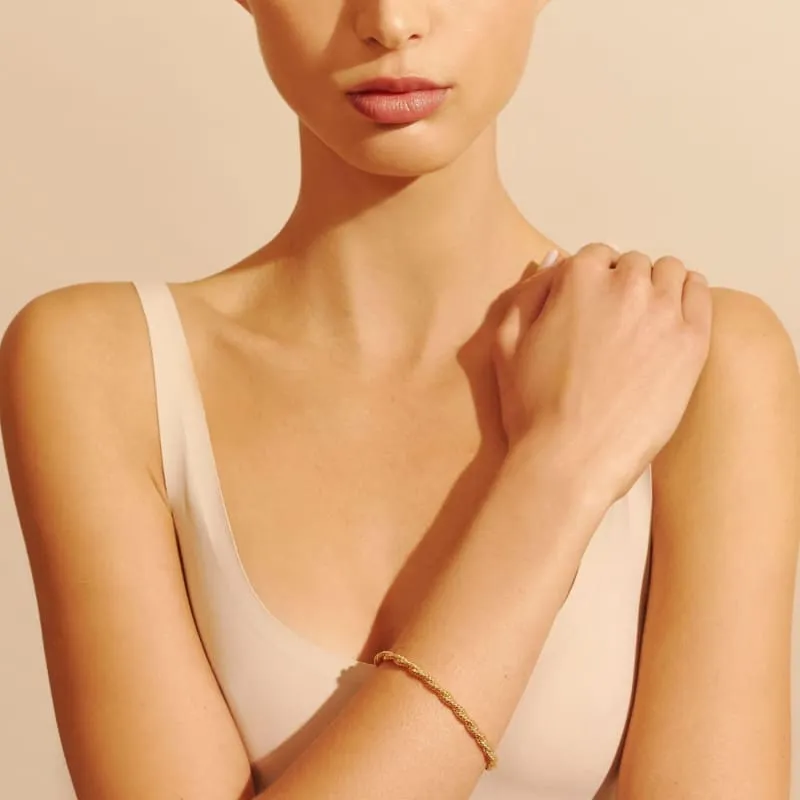 Elm Bracelet Gold