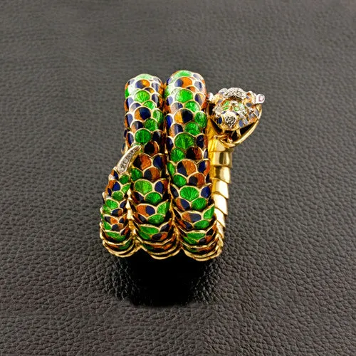 Estate Snake Bracelet