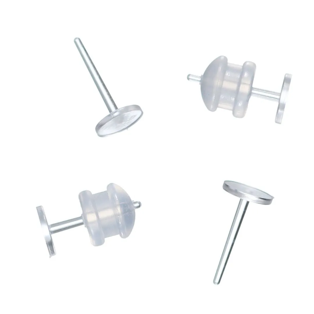 Georgia Studs Hypoallergenic Earrings for Sensitive Ears Made with Plastic Posts