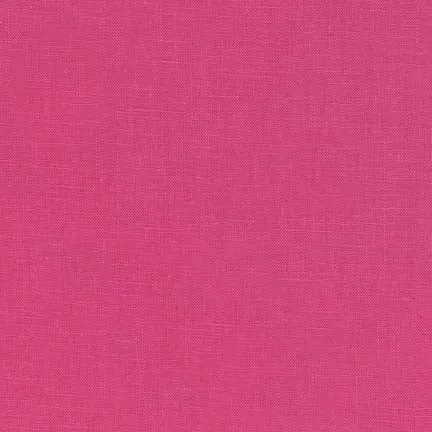HOT PINK Essex Linen/Cotton Blend by Robert Kaufman