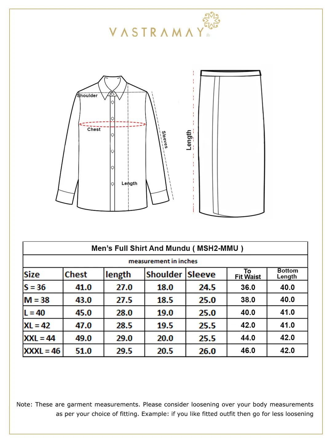 Jashvi Men's Beige Shirt And Mundu Set
