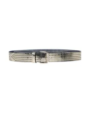 Just Cavalli Women Belt Platinum 36 inches