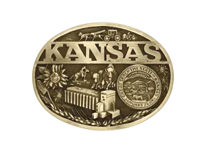 Kansas State Buckle
