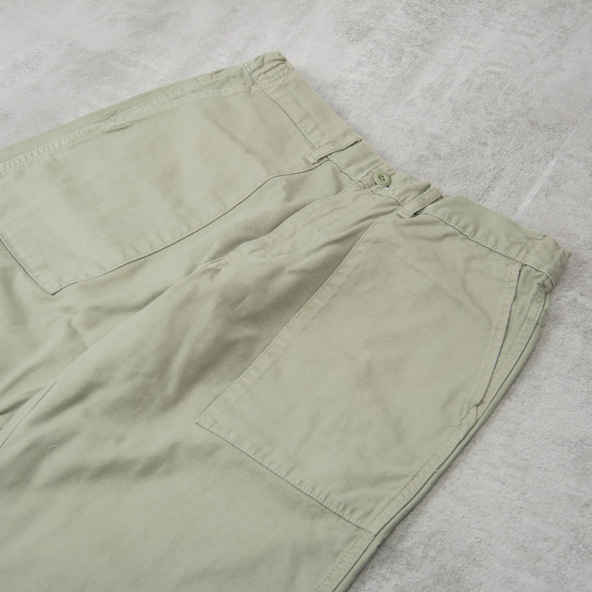 Labour Dart Pant PFD Back Sateen - Iceberg Green