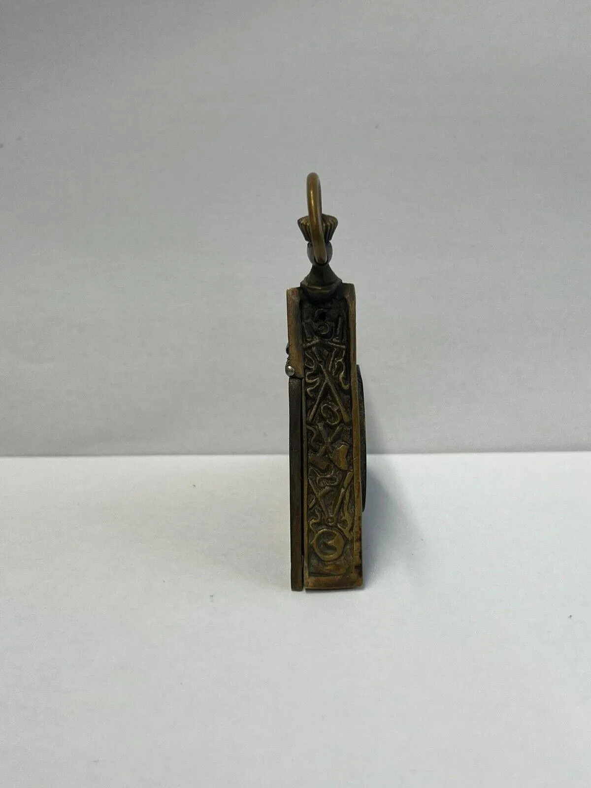 Masonic Pocket Watch Vintage Mechanical Triangular