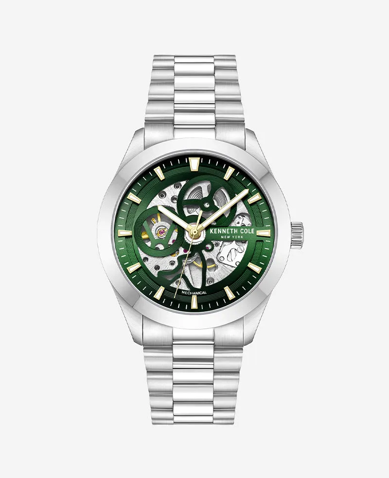 Mechanical Stainless Steel Watch