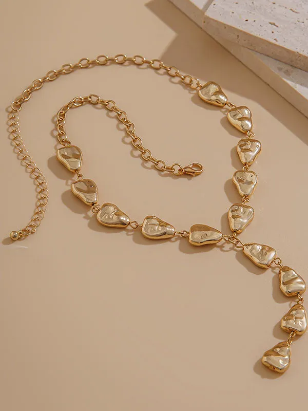 Normcore Chains Geometric Necklaces Accessories