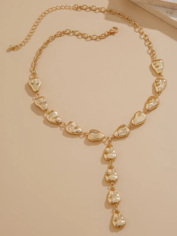 Normcore Chains Geometric Necklaces Accessories