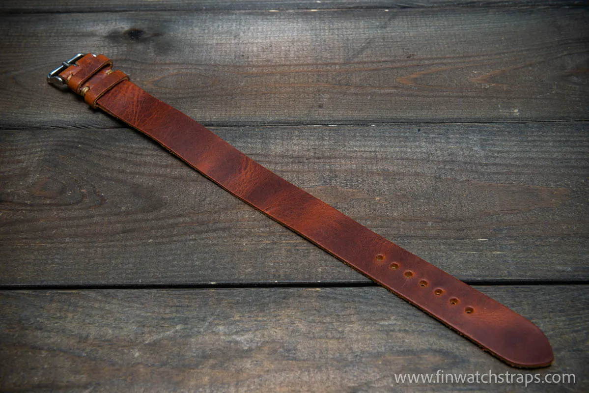 One-piece military watch band,   watch strap 10-26 mm