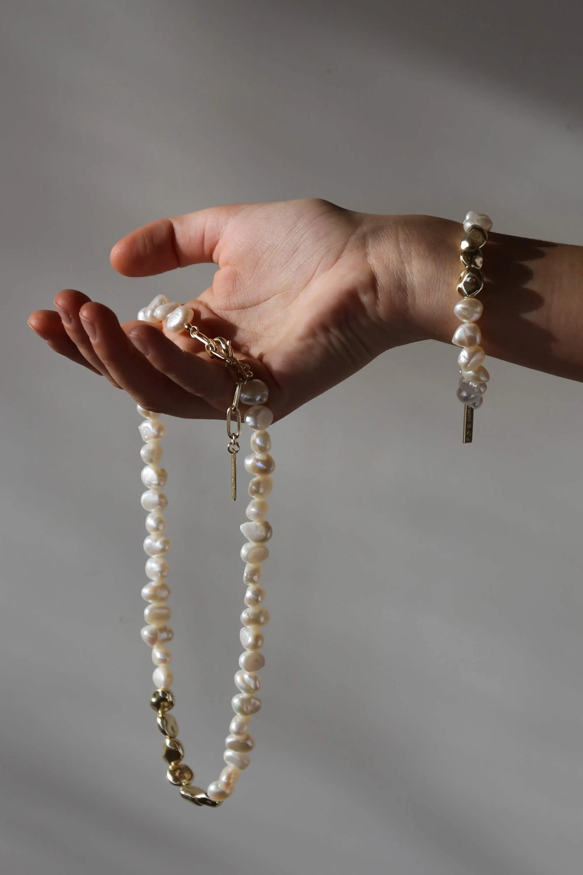Organic Pearl Necklace