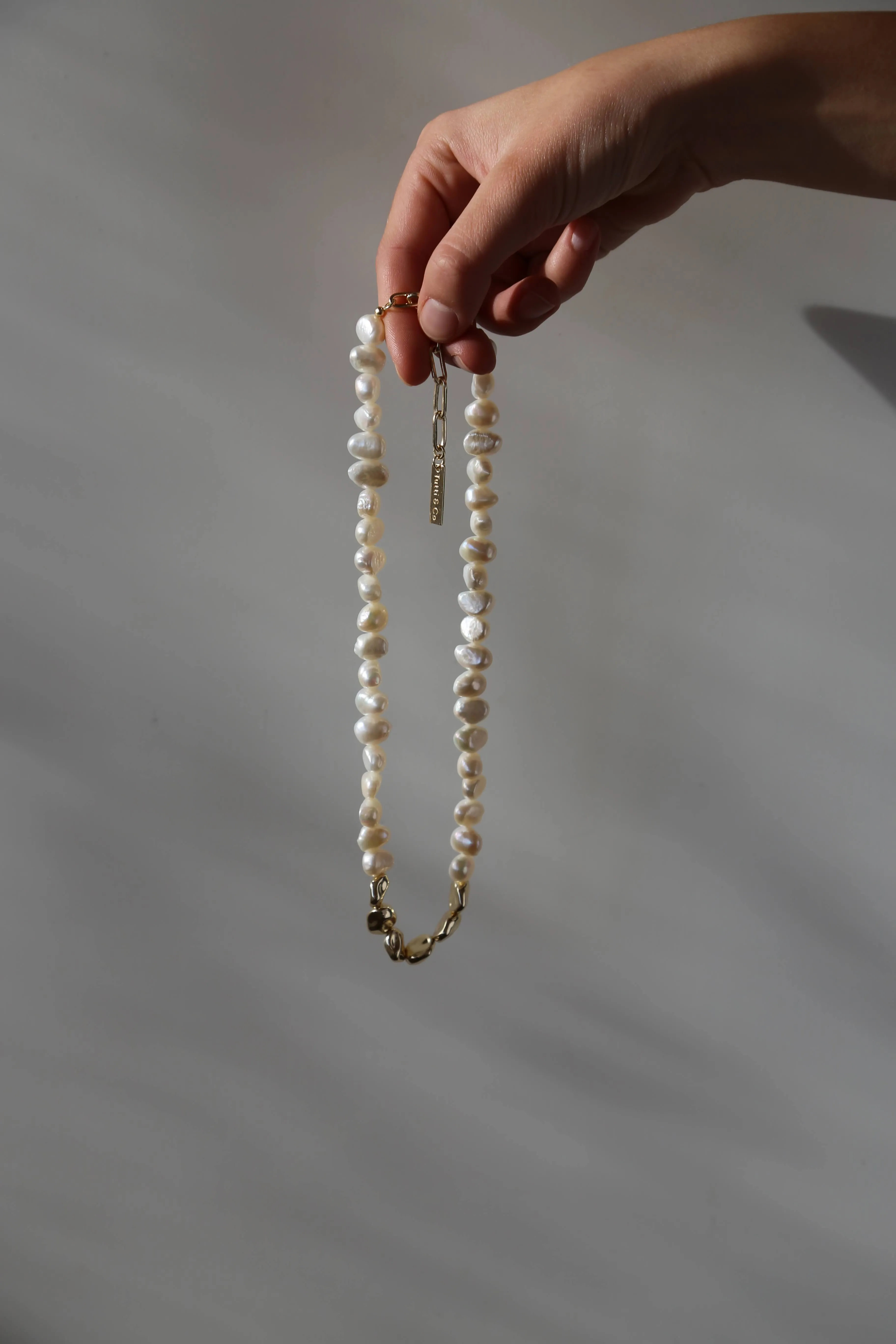 Organic Pearl Necklace