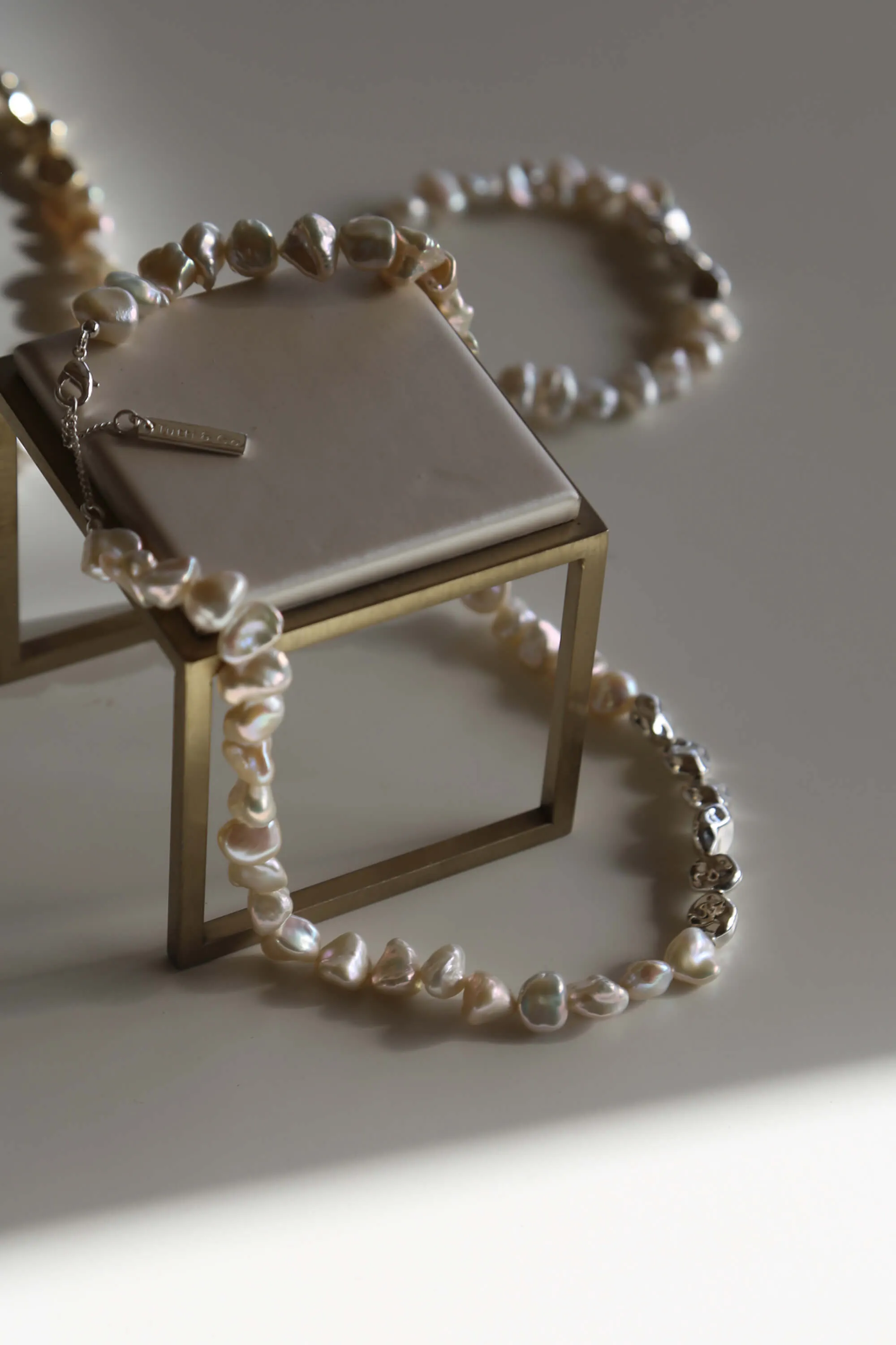 Organic Pearl Necklace