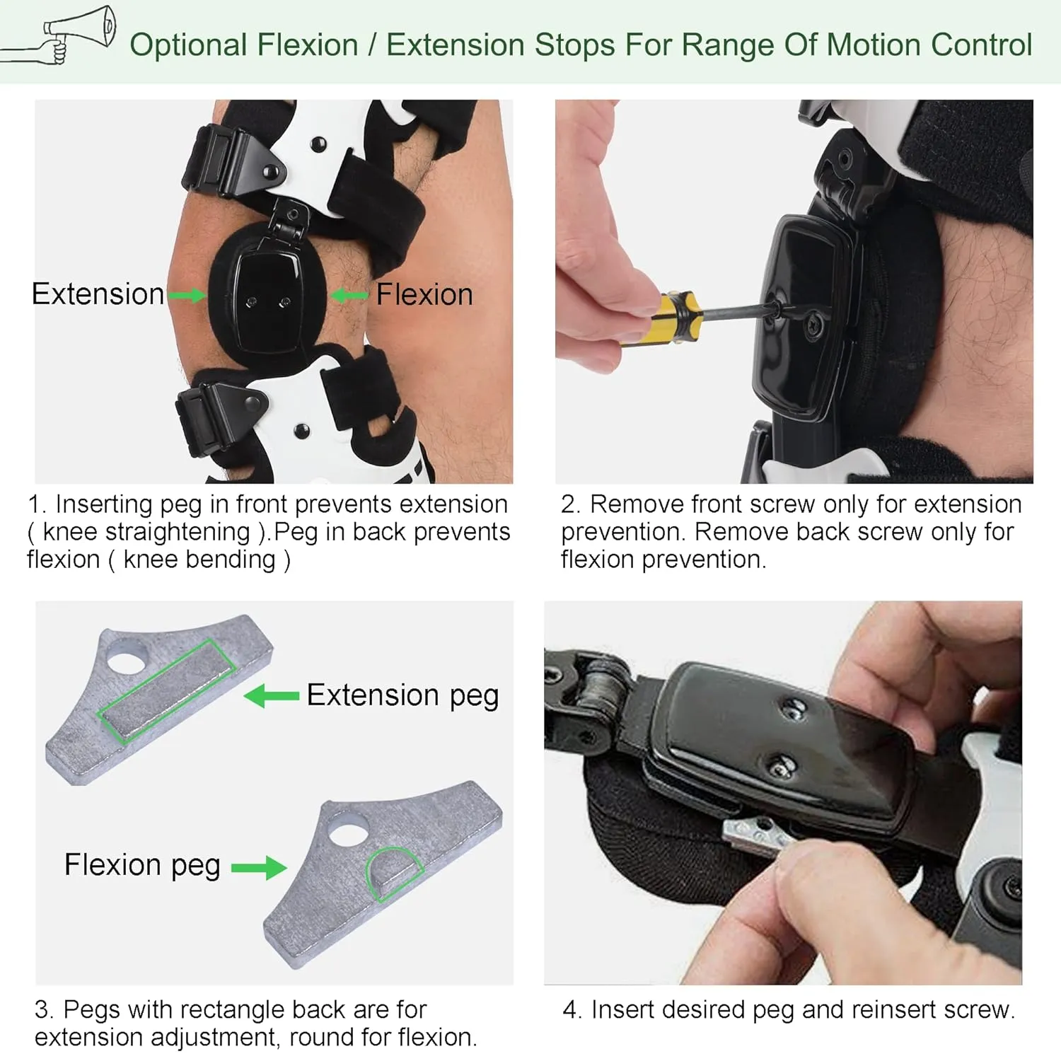 Orthomen OA Unloader Knee Brace, Support for Arthritis Pain, Osteoarthritis, Cartilage Defect Repair, Avascular Necrosis, Bone on Bone Knee Joint Pain and Degeneration Medial Inside Right