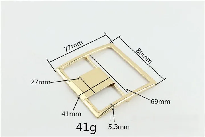 Pin Belt Buckle 2 3/4" 69mm Heavy Duty Center Bar Buckle Handbag Bag Making Replacement Notions Hardware Wholesale Bulk