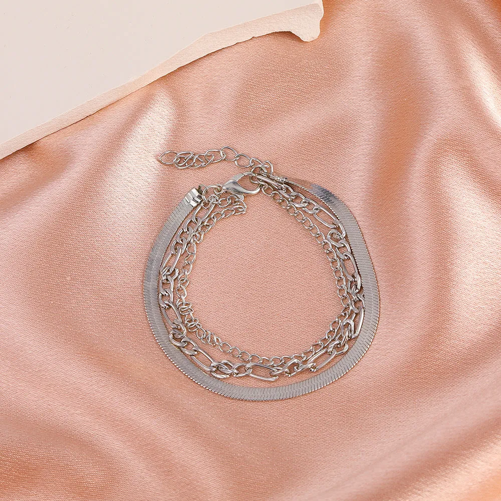 Retro Multi-layer Snake Bone Bracelet