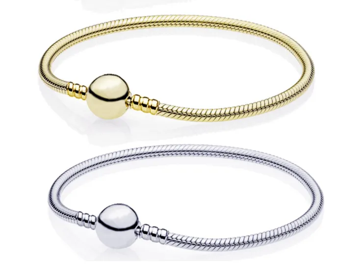 Round snake bone bracelet