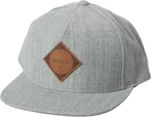 RVCA Men's Adjustable Snapback Straight Brim Hat