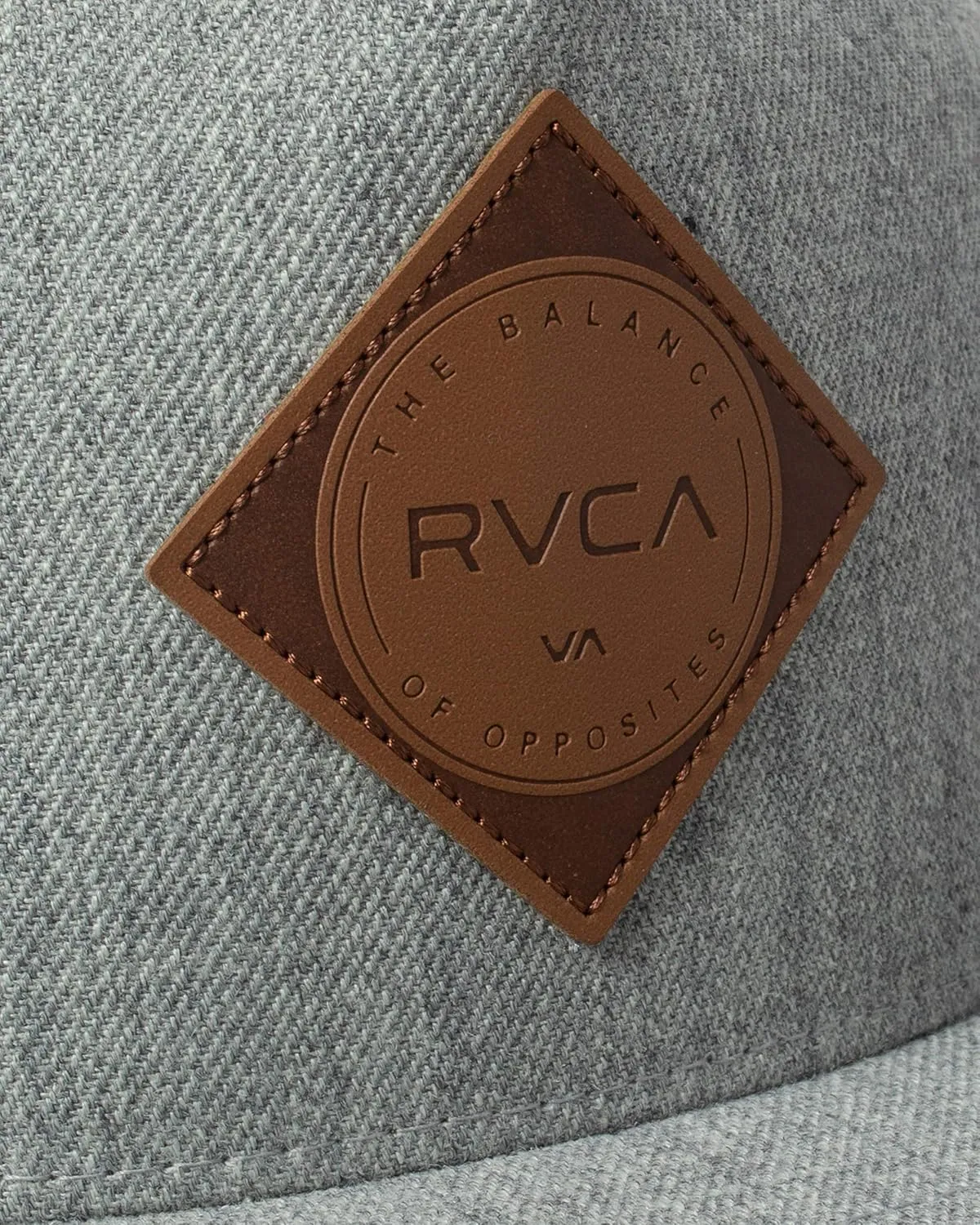 RVCA Men's Adjustable Snapback Straight Brim Hat