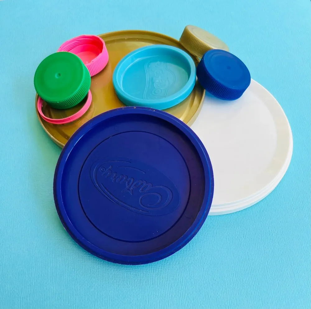 Single Use Multiverse Selma Studs - Confetti Blue