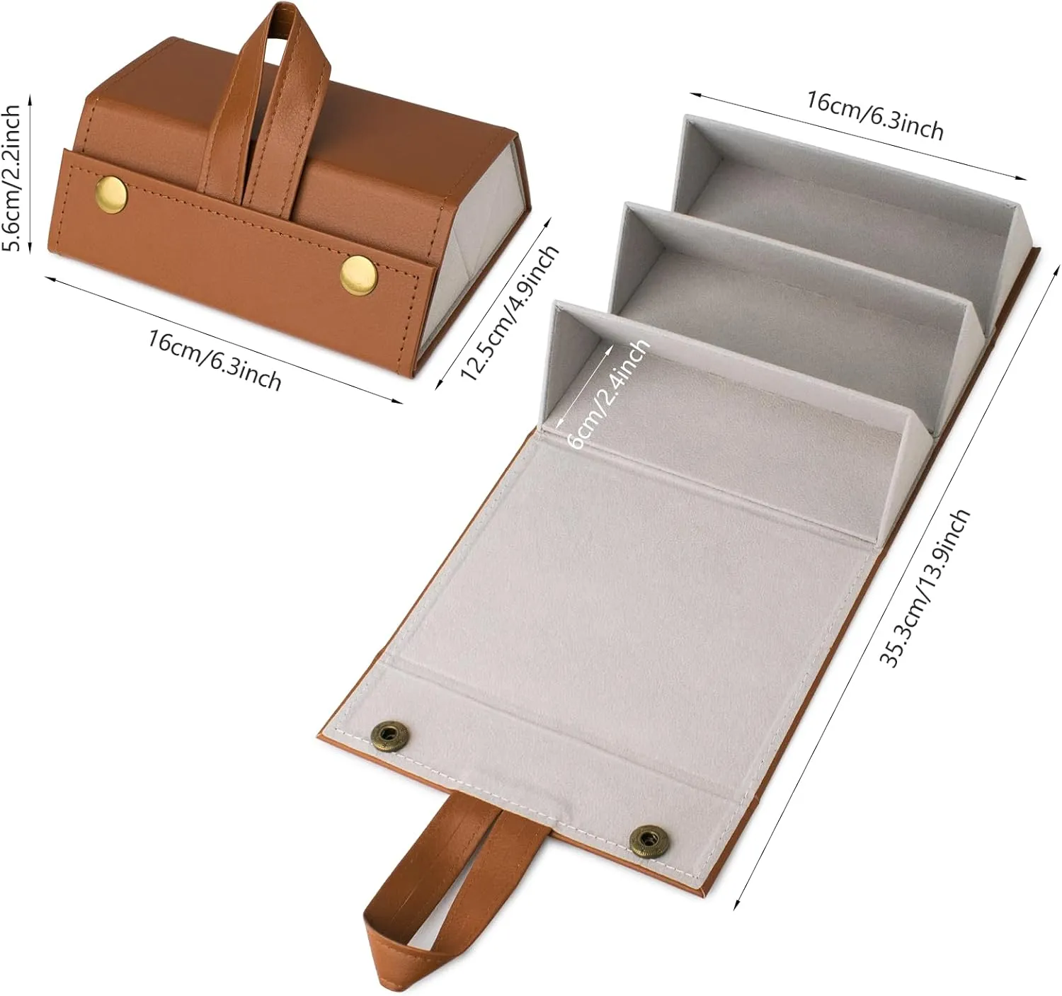 Sunglasses Travel Case,Foldable Eyeglasses Case, Portable Multiple Glasses Case for Women Men Girls