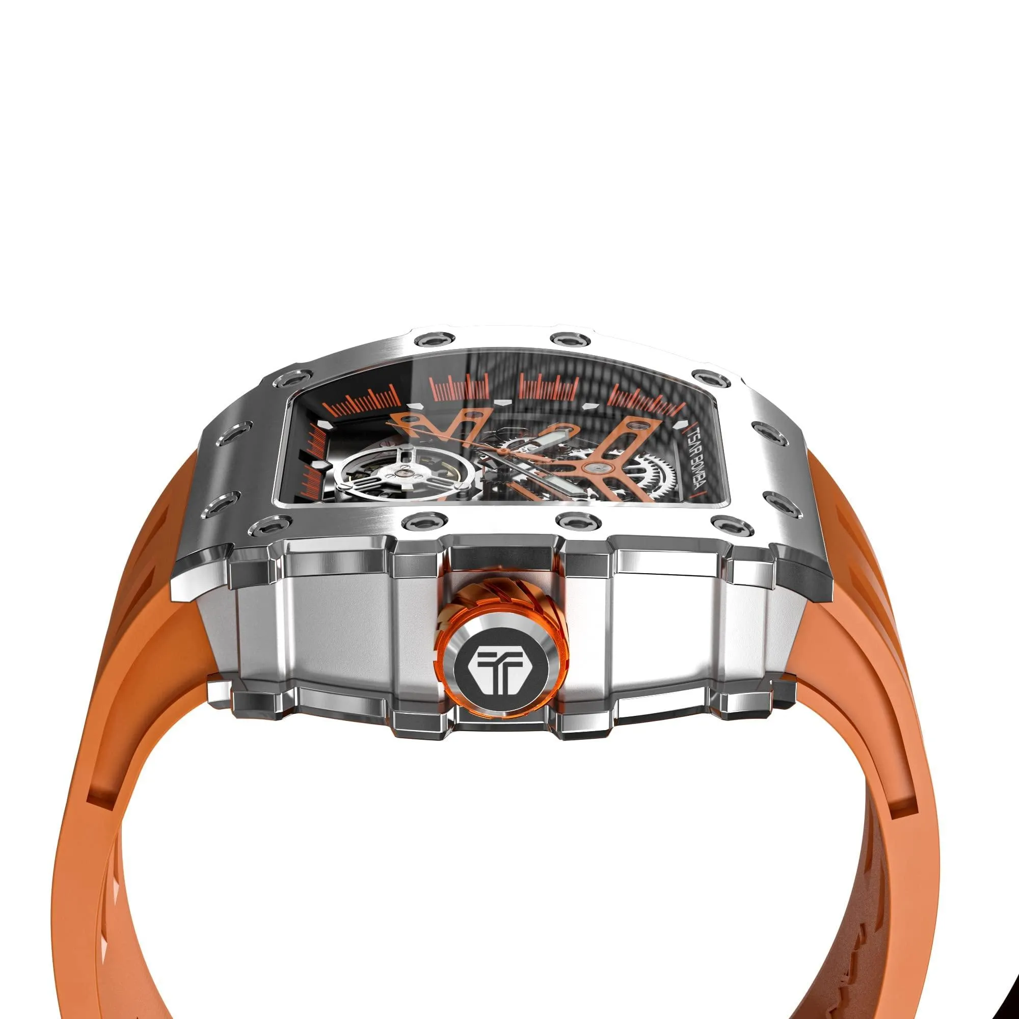 TSAR BOMBA Watch for Men, 50M Waterproof