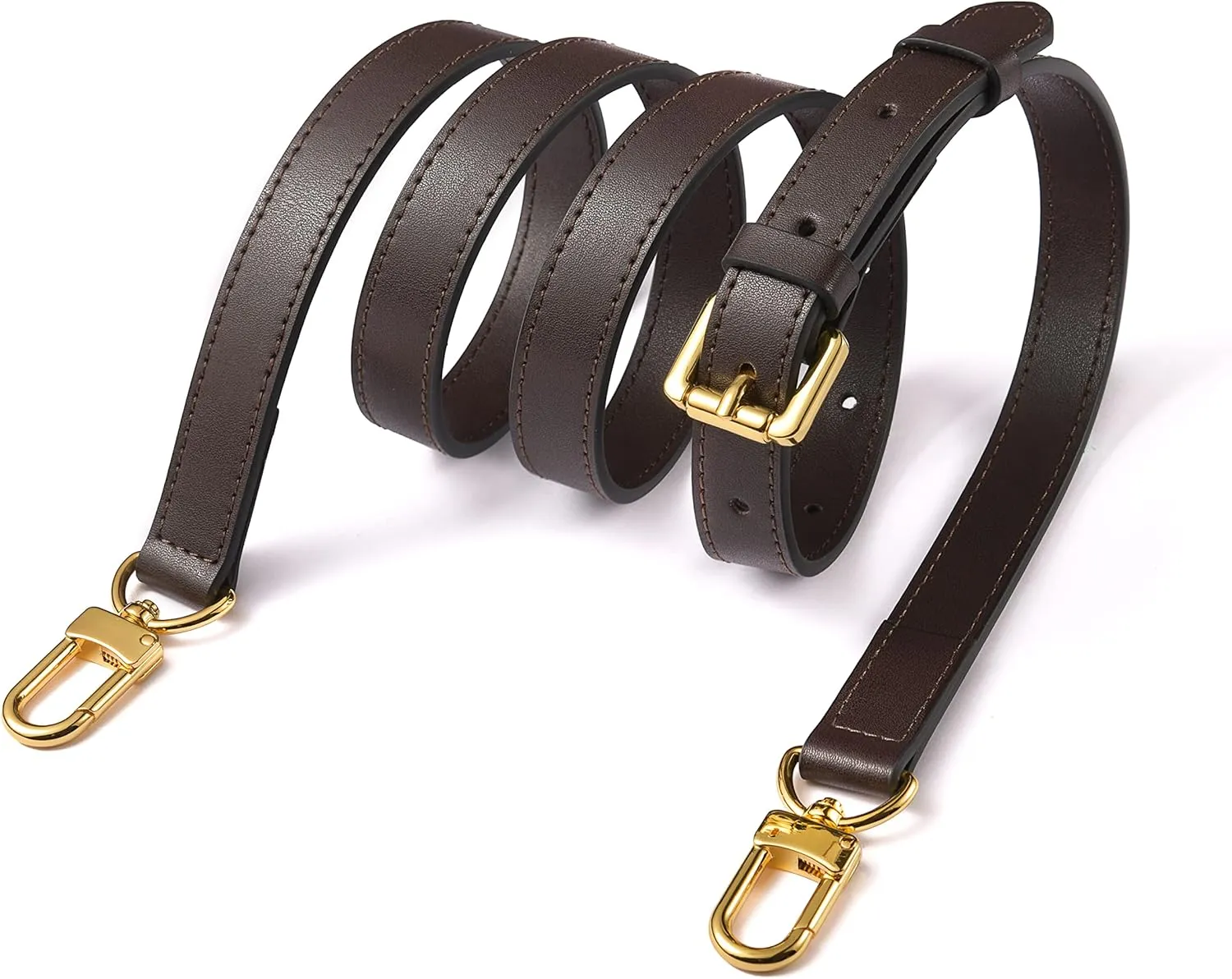 Vachetta Leather Adjustable Crossbody Strap for  women's crossbody handbags