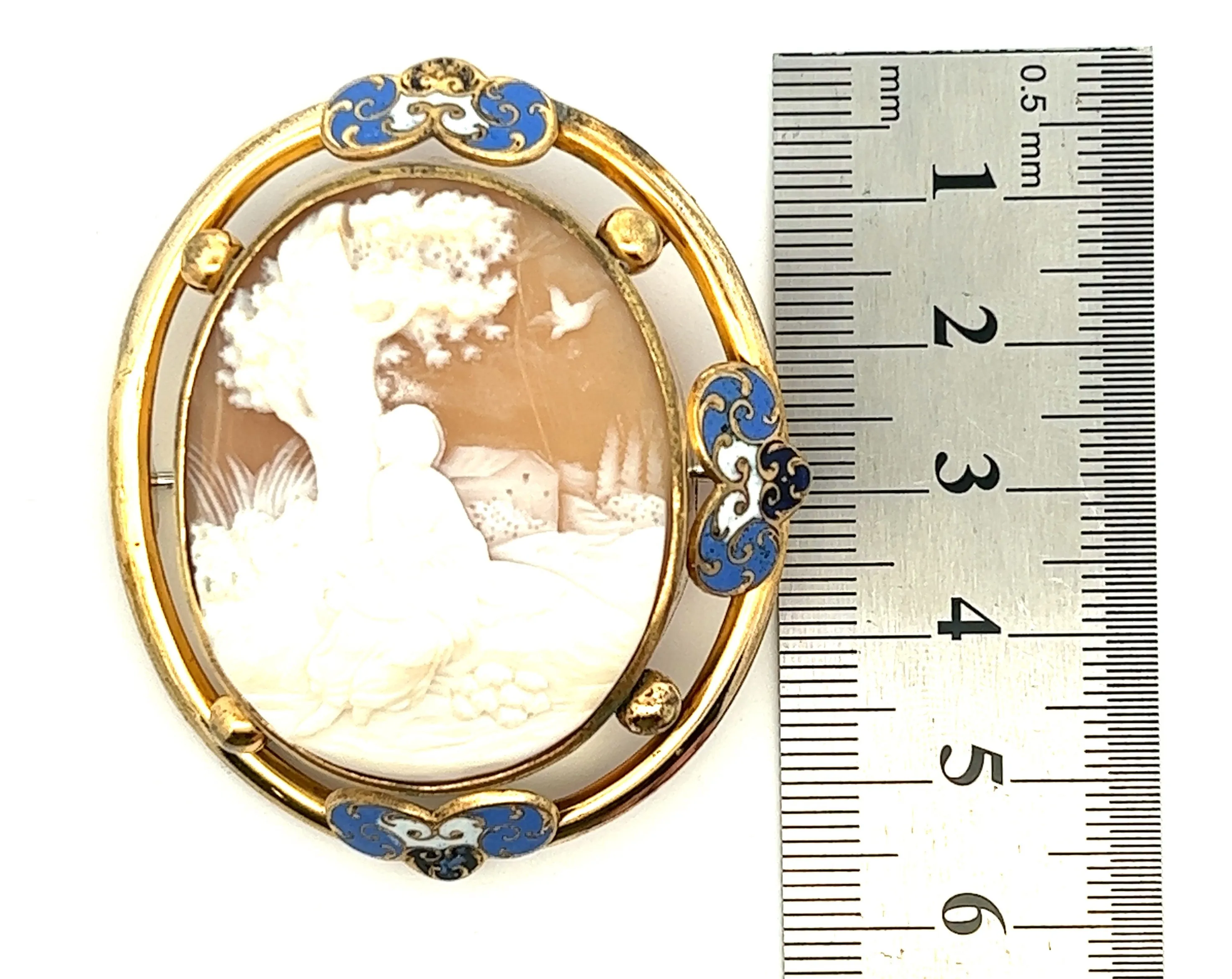 Vintage Cameo Brooch
