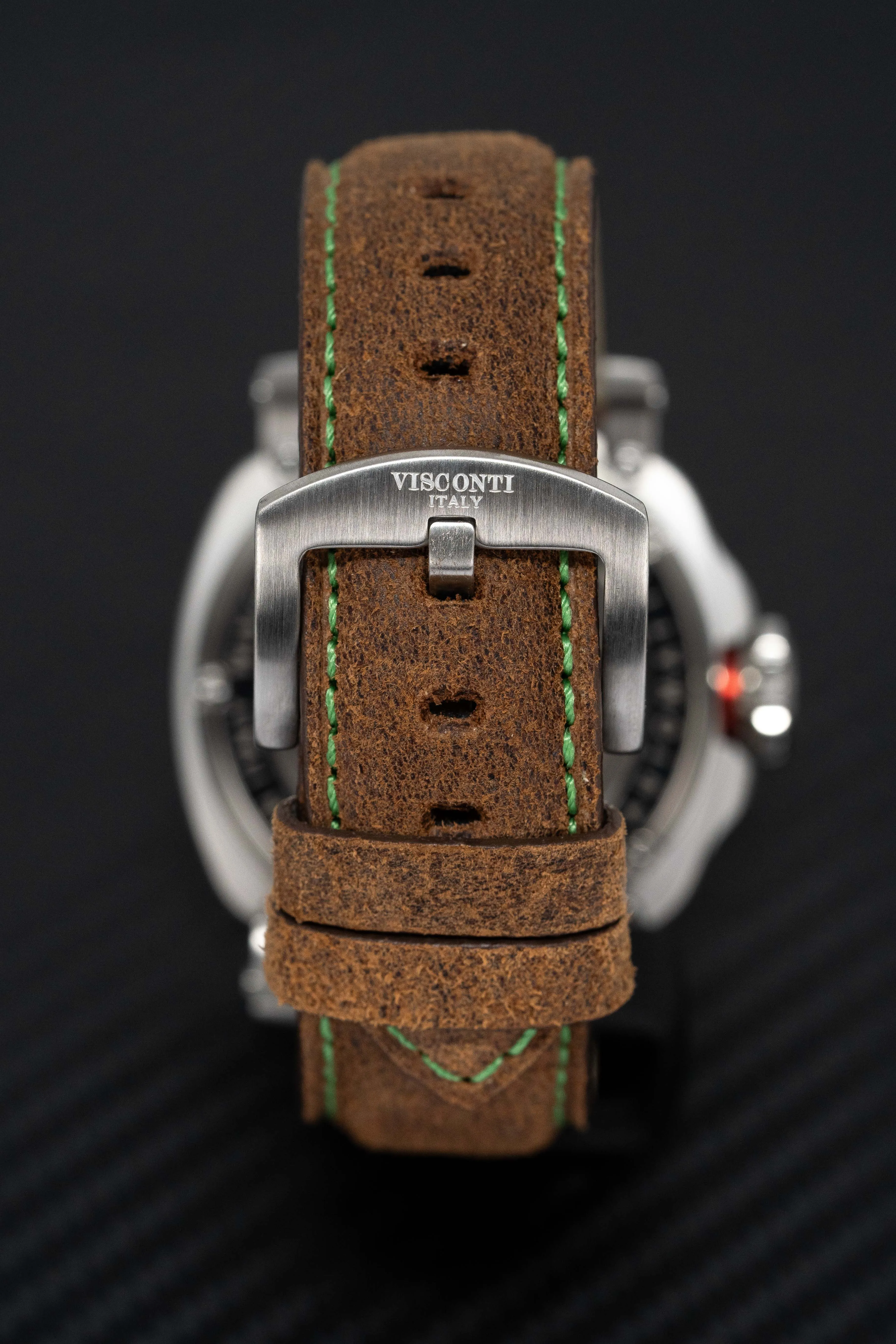 Visconti Automatic Watch Aviator SM79 Time Only Black PVD KW29-01