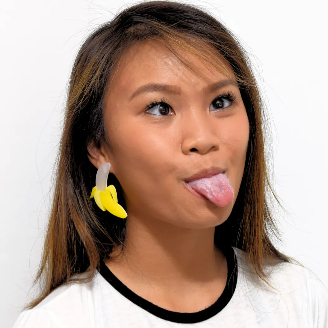 XL Banana Earrings